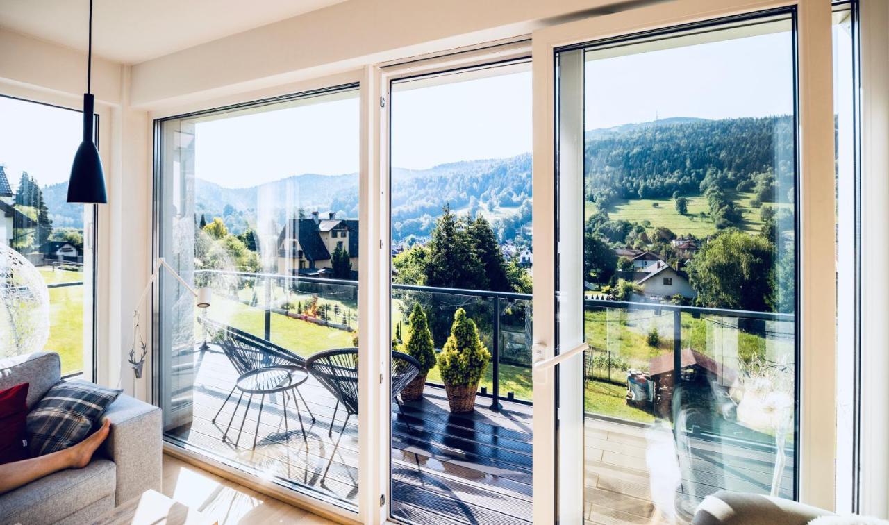 Widokowy Apartament Jodlowa Ski&Bike ชเจอร์ค ภายนอก รูปภาพ