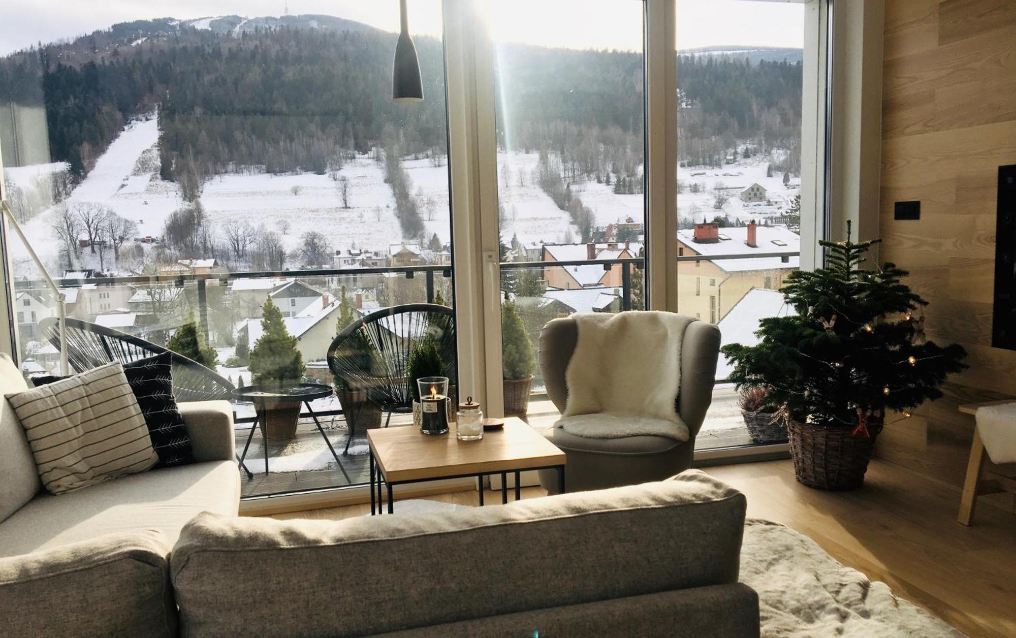 Widokowy Apartament Jodlowa Ski&Bike ชเจอร์ค ภายนอก รูปภาพ